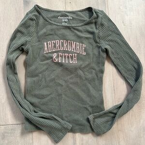 Abercrombie girls long sleeve shirt